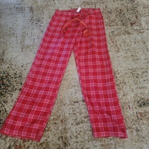 Old Navy flannel pajama set bottoms and top